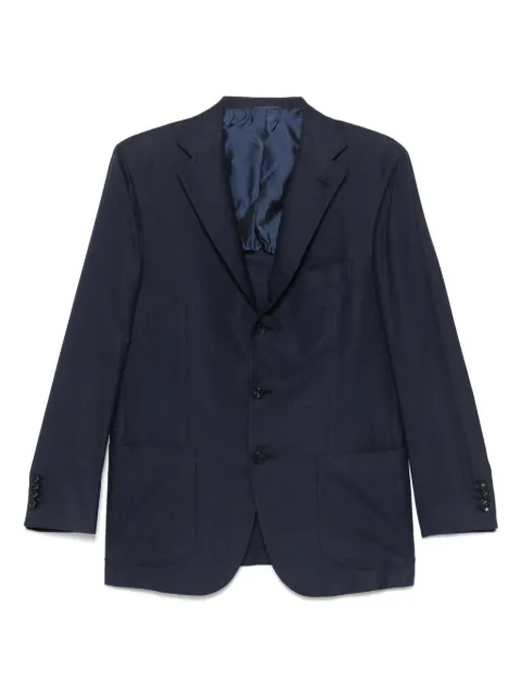 Kiton blazer con botones