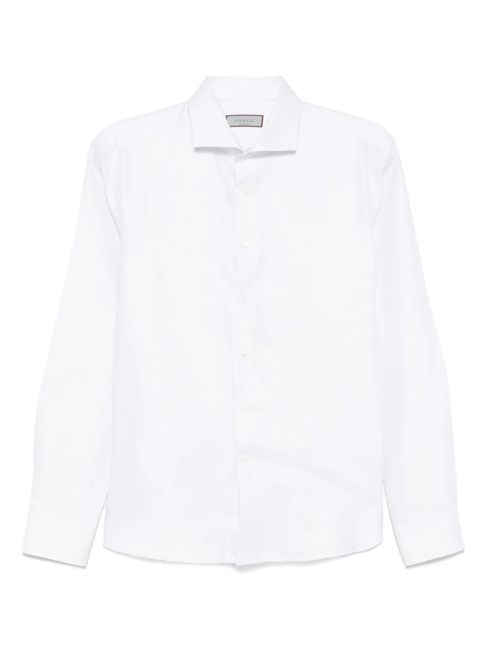 Canali camisa con rayas estampadas | blanco | Image 1