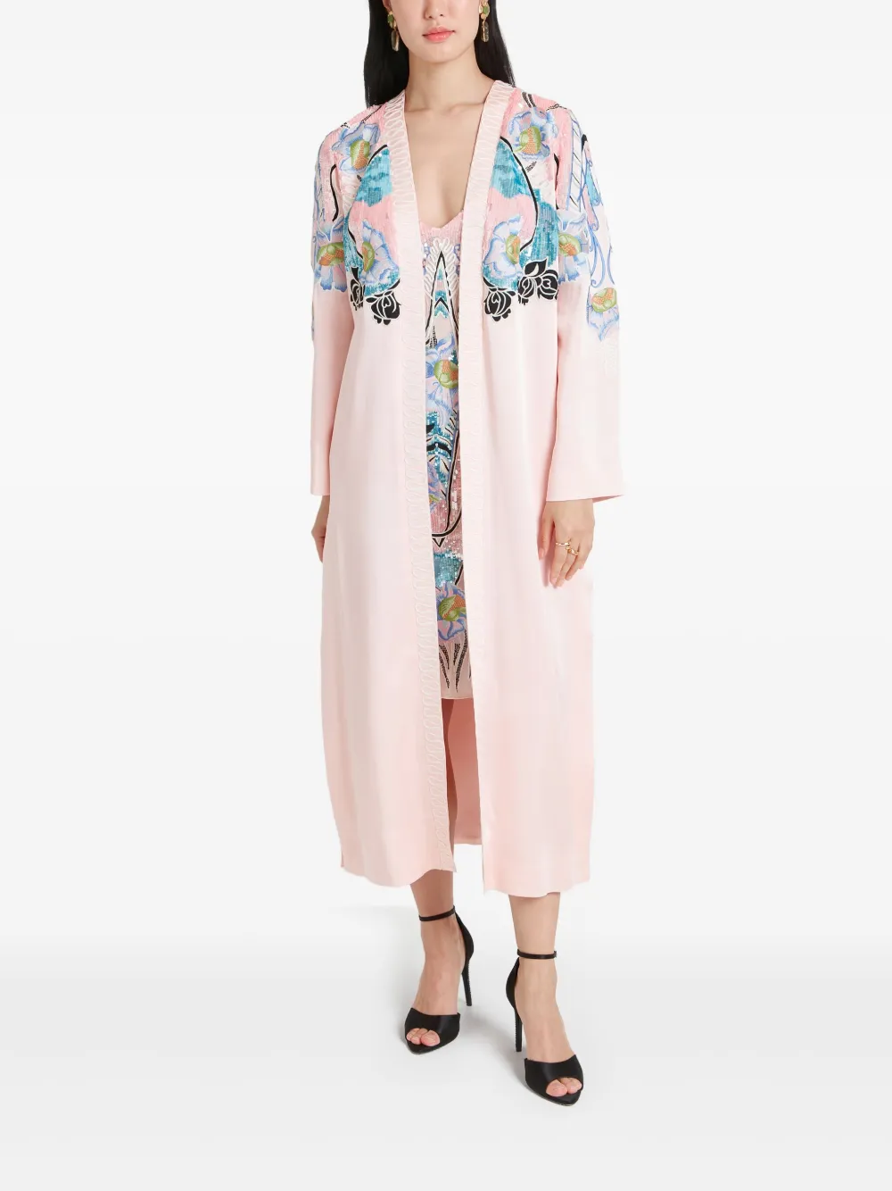 Temperley London Gracia jas - Roze