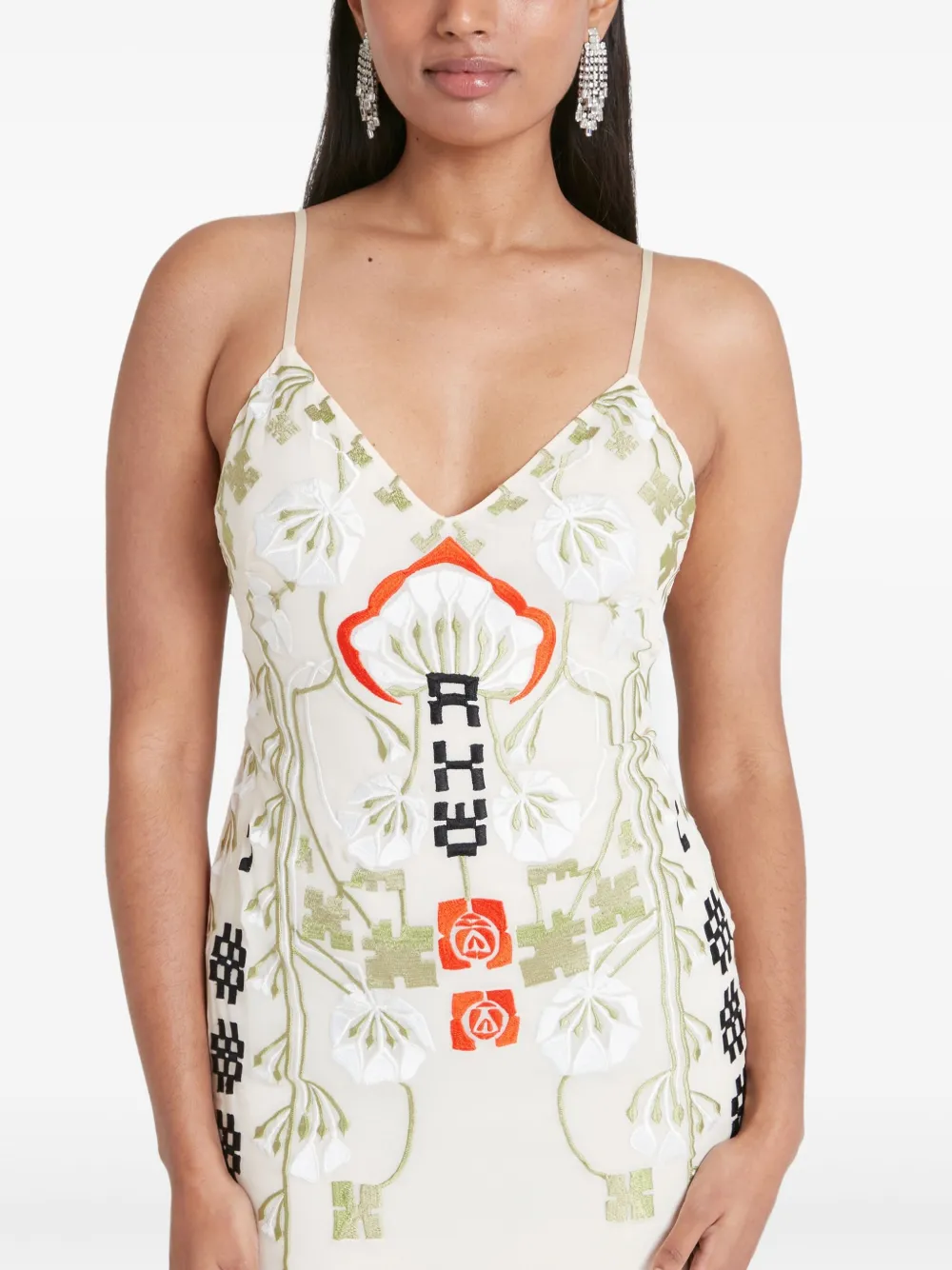 Temperley London Casa mini-jurk Beige