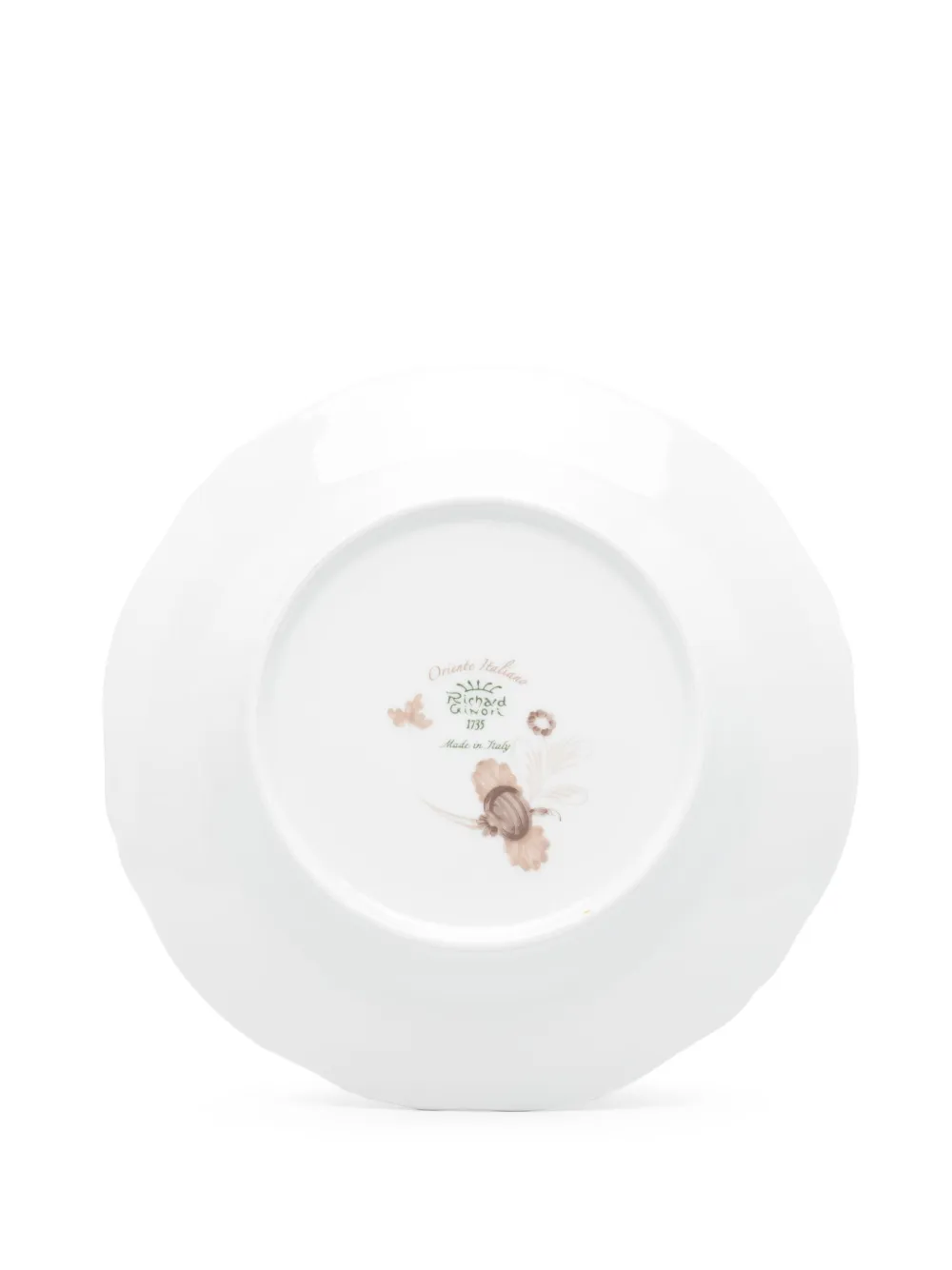 Ginori 1735 Oriente Italiano Dessert Plate (set Of Two) In Neutrals