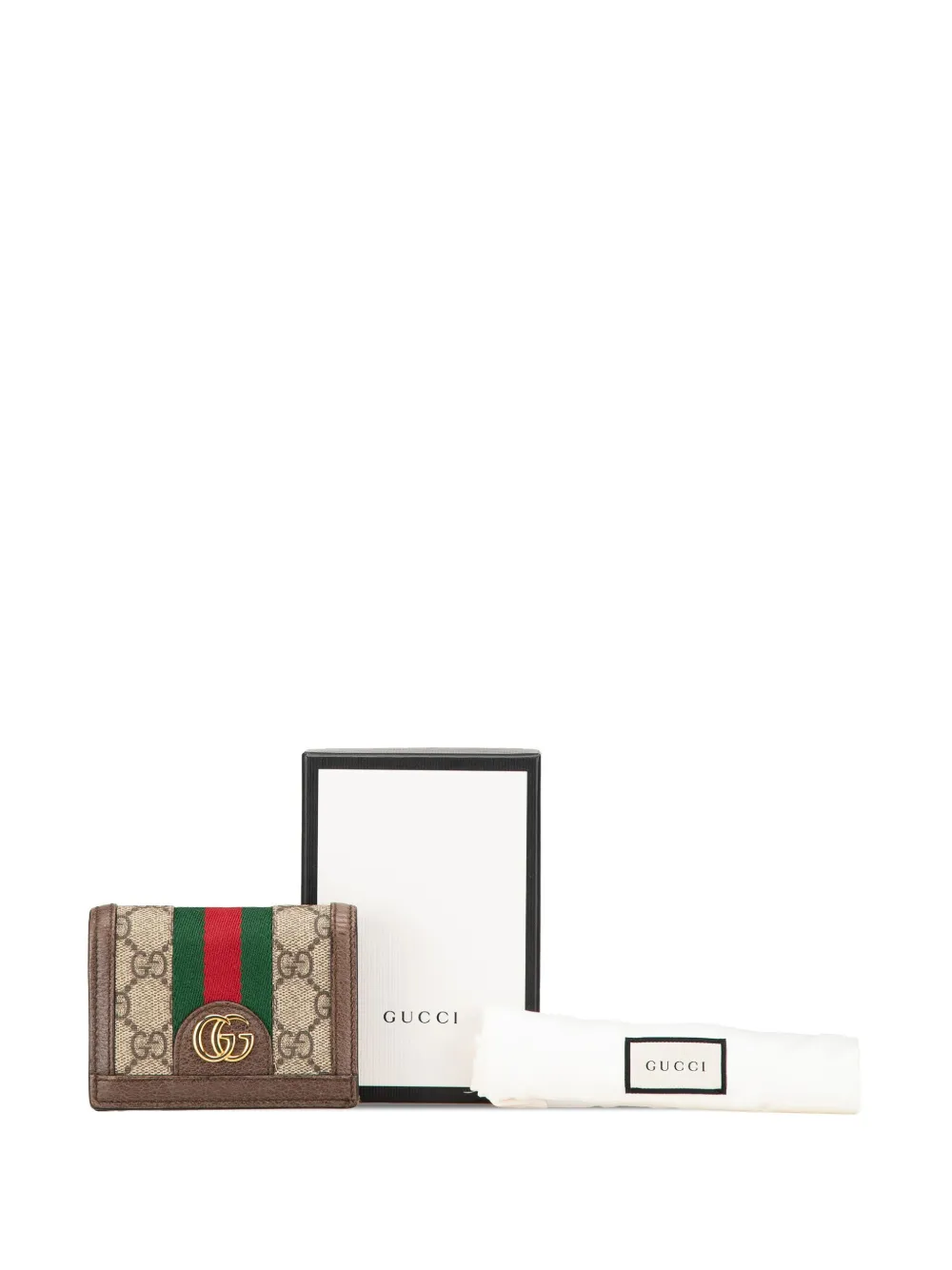Gucci Pre-Owned Portafoglio Ophidia piccolo in tessuto GG Supreme 2016-2024 | Image 6
