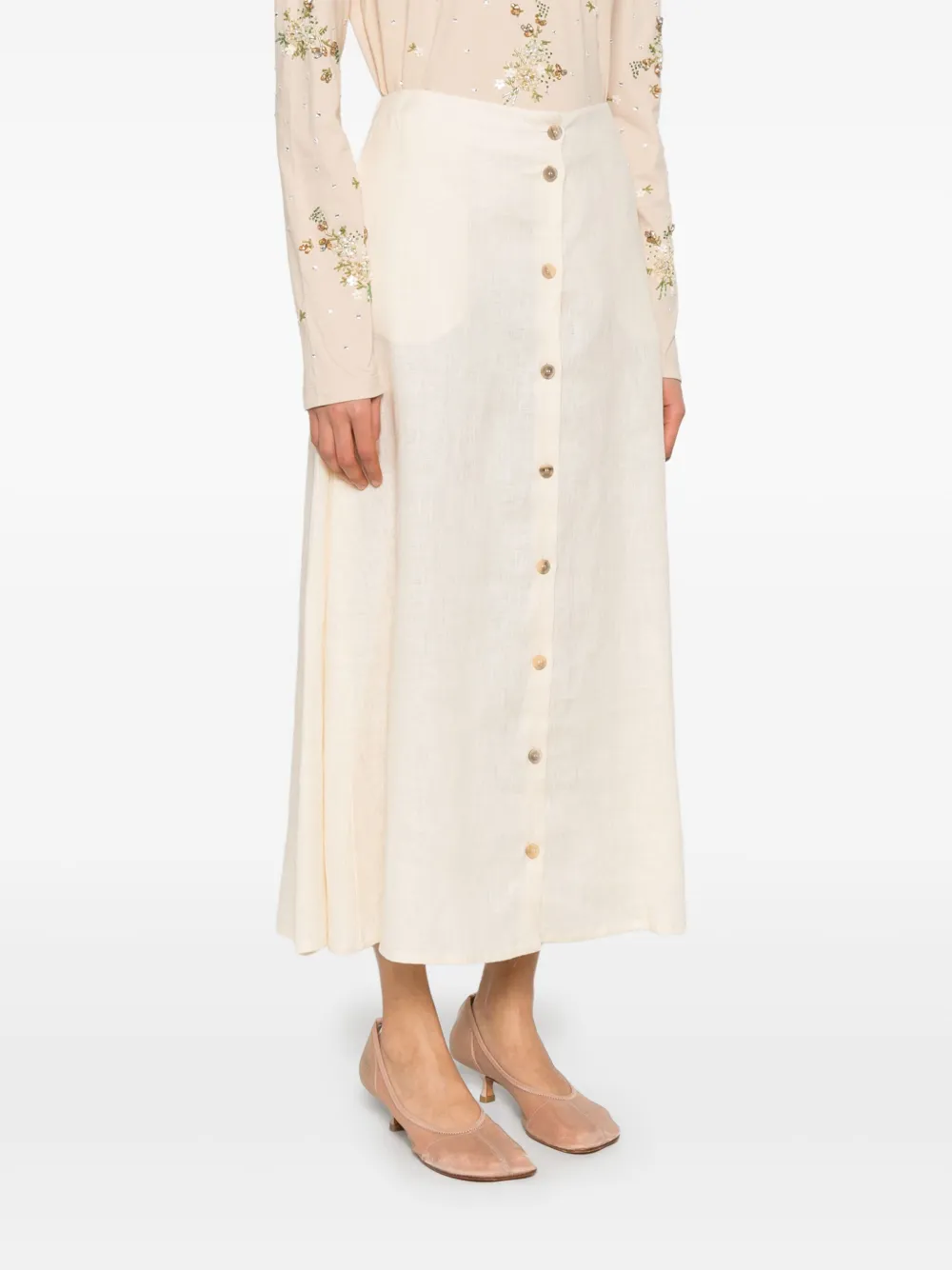 SEMICOUTURE FAUSTINE MIDI SKIRT