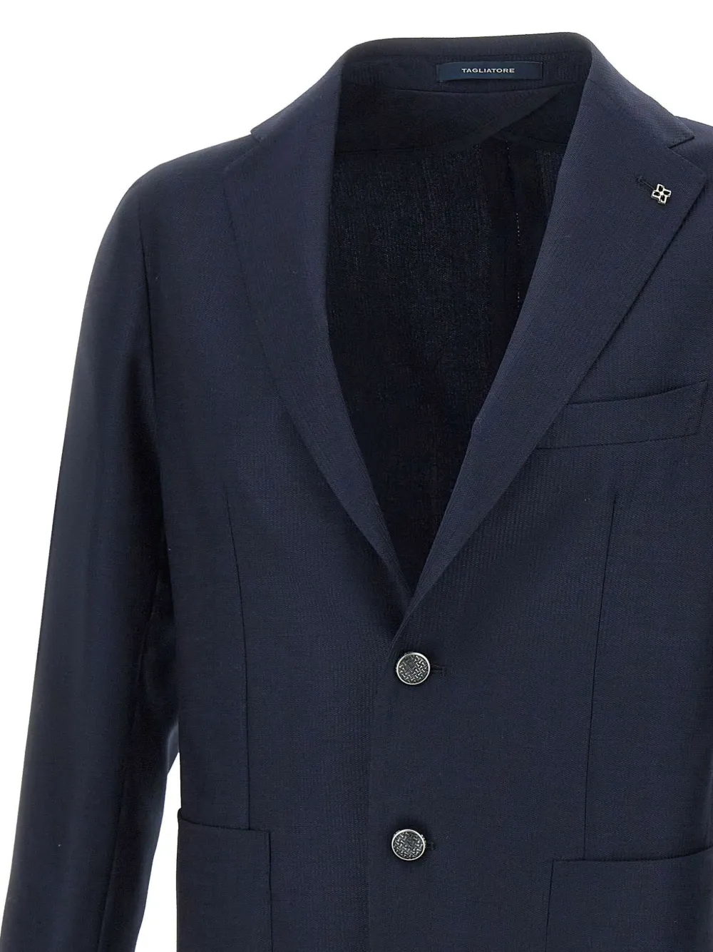 Tagliatore Blazer met gekerfde revers Blauw