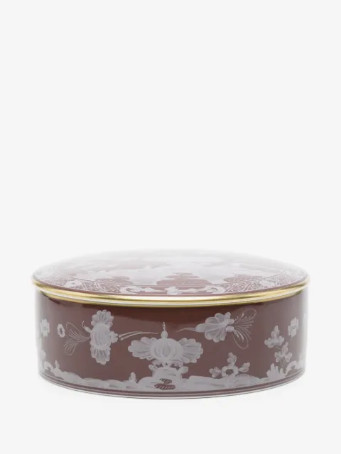 GINORI 1735 porcelain trinket box (13cm) 