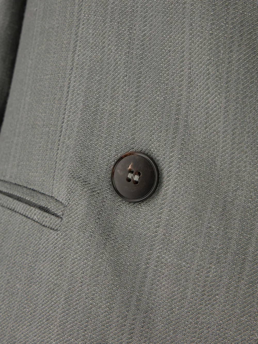 Antonelli Blazer met dubbele rij knopen Grijs