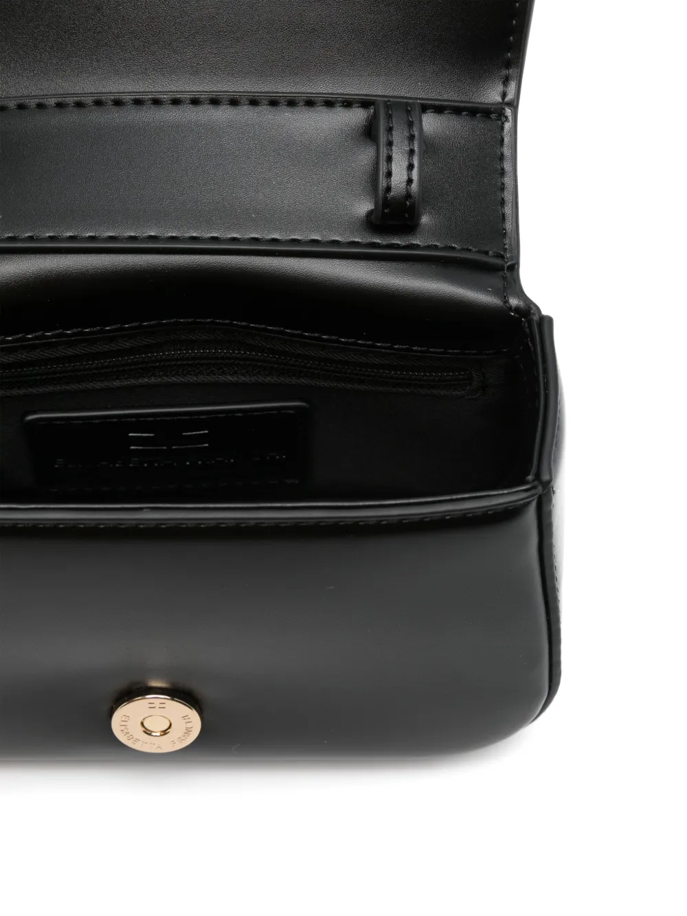 Elisabetta Franchi La Mia Bambina Crossbodytas met logo Zwart