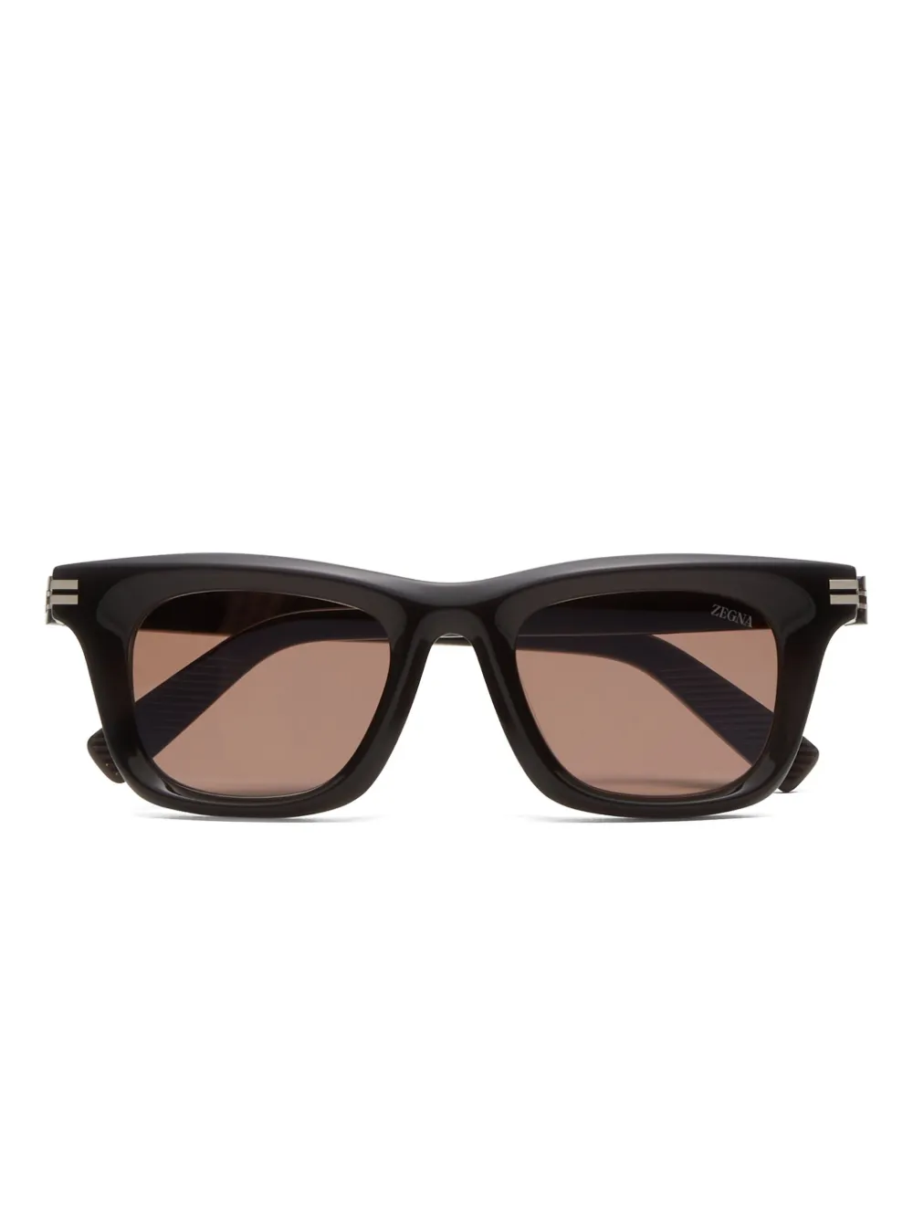 Zegna oversized square sunglasses | Black | Image 1