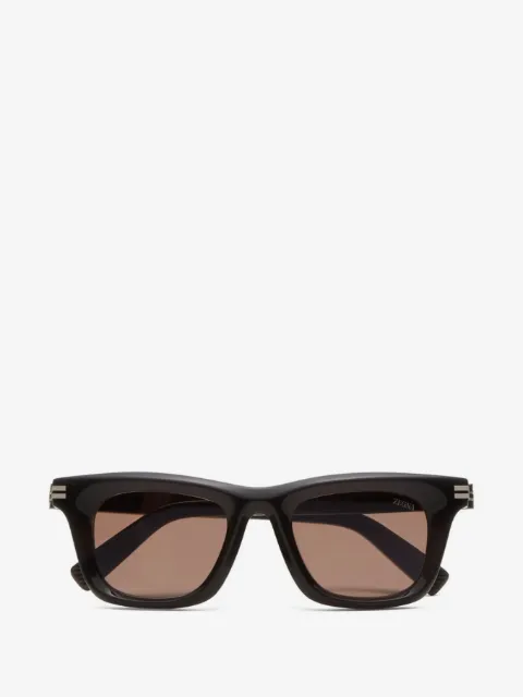 Zegna rectangle-frame sunglasses
