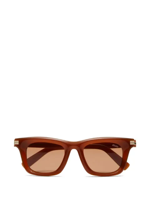 Zegna rectangular-frame sunglasses