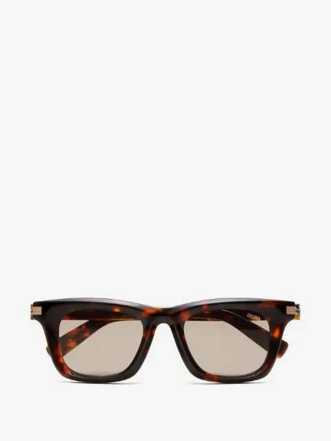 Zegna tortoiseshell cat-eye sunglasses