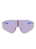 Nike geometric-frame sunglasses - Purple