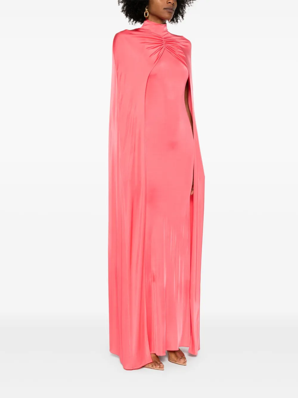 The New Arrivals Ilkyaz Ozel Leia Cape Roze