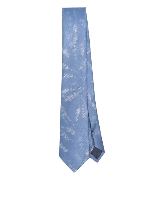 Emporio Armani jacquard tie