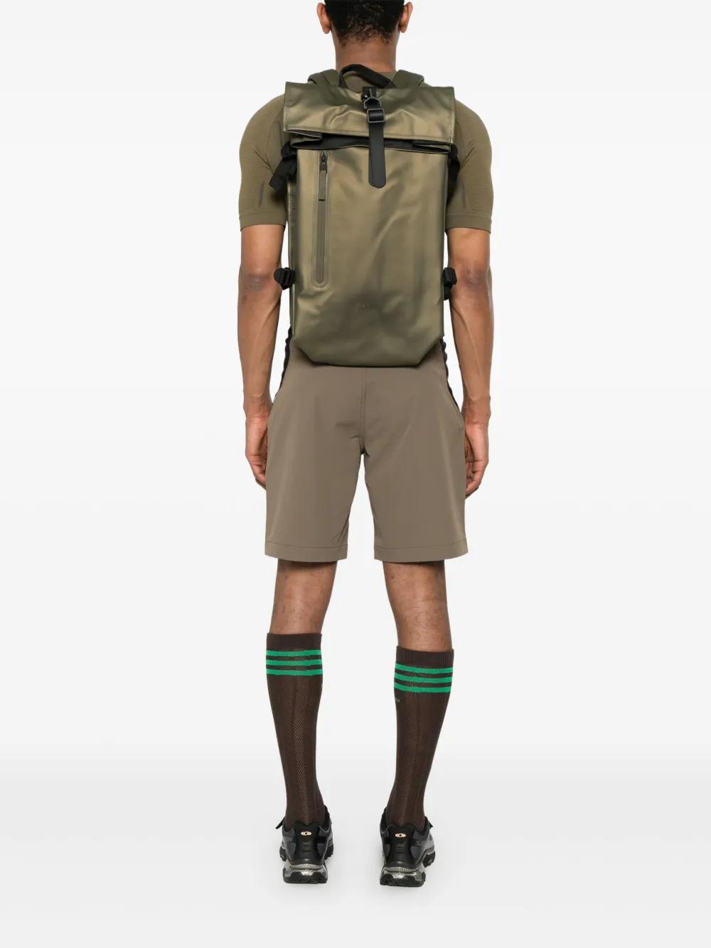 Rains large Rolltop Rucksack backpack | Men | Image 2
