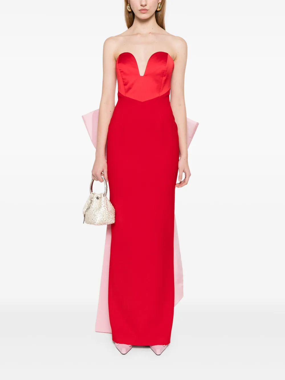 The New Arrivals Ilkyaz Ozel Vera avondjurk - Rood
