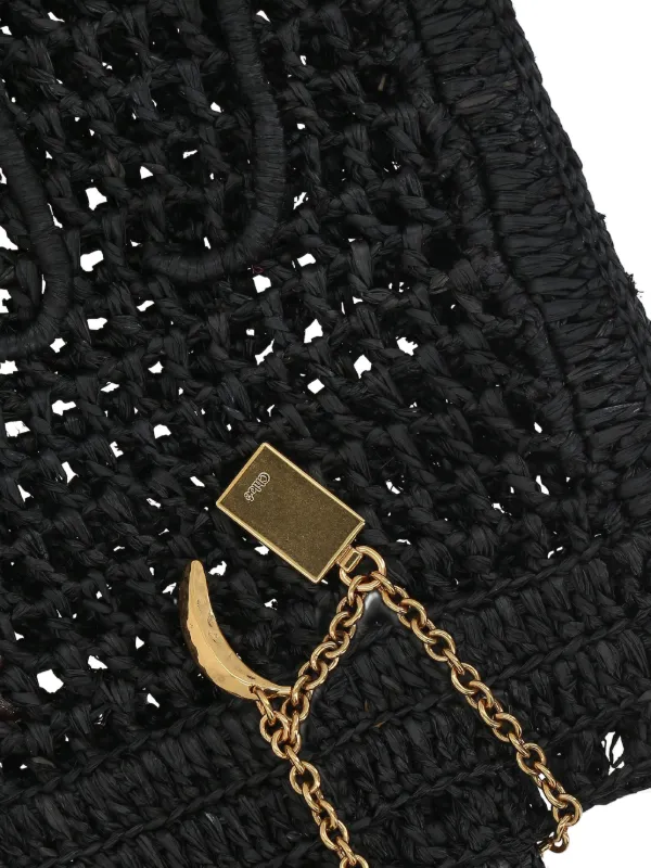 Chloé Summer Banana Tote Bag | Black | FARFETCH