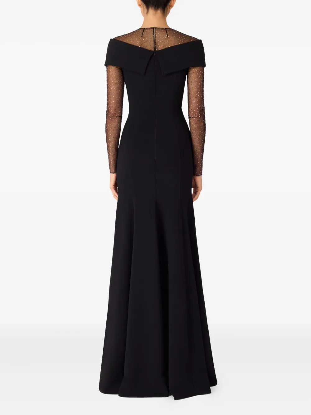 Jenny Packham Etienne maxi-jurk Zwart