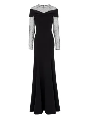 blue dress for baby girl Andrew GN Evening Dress – KMK Luxury Consignment main image 1