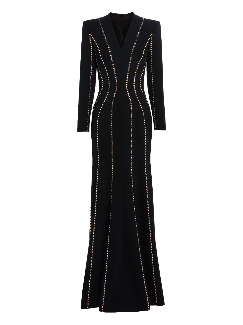 Jenny Packham Victoire Rhinestone-embellished Maxi Gown