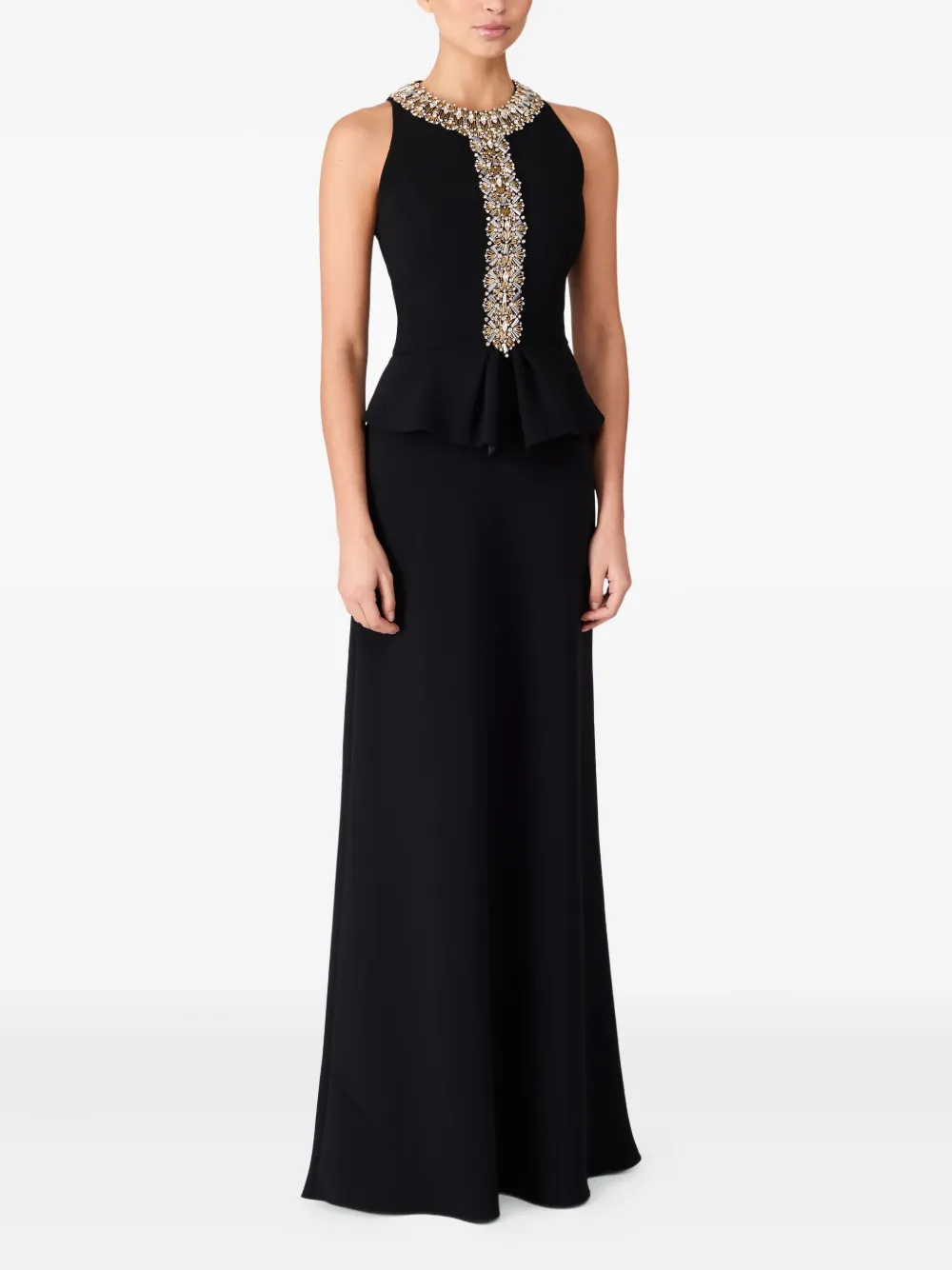 Jenny Packham Sulphice maxi-jurk - Zwart
