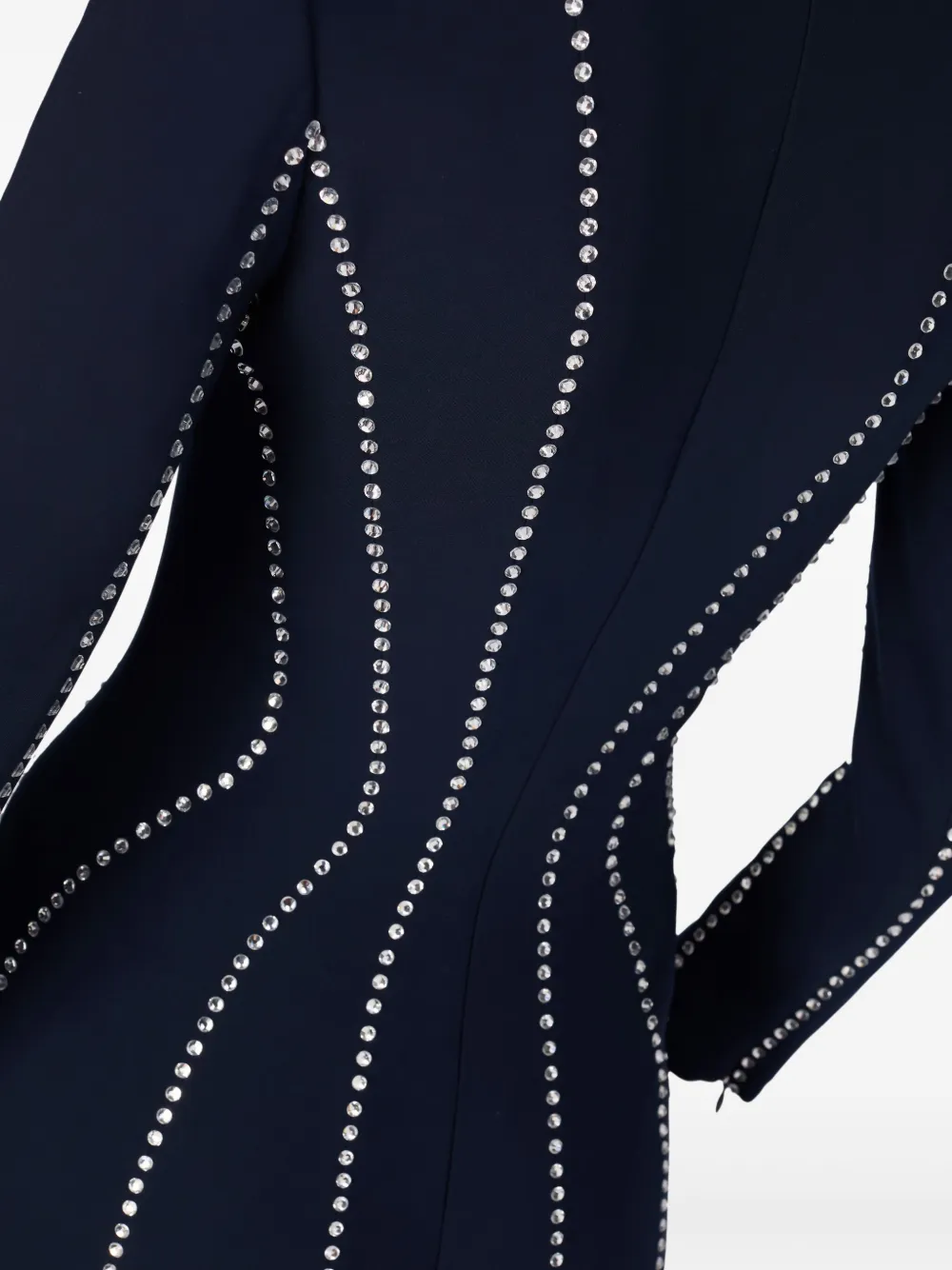 Jenny Packham Victoire avondjurk met V-hals Blauw