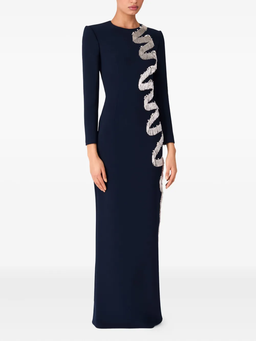 Jenny Packham Liberty maxi-jurk Blauw