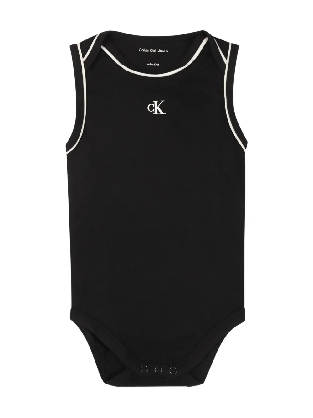 Calvin Klein Multicolor Body Set For Babykids With Logo In Black