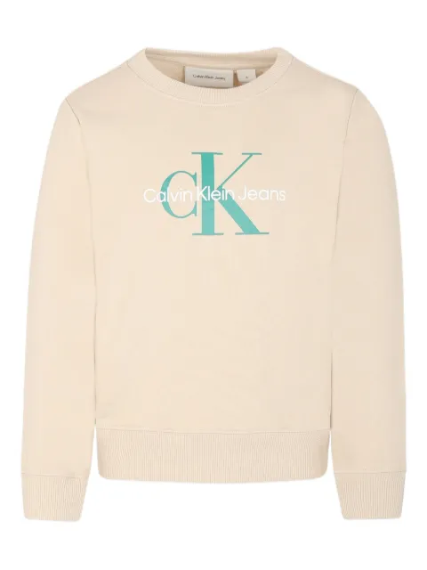 Calvin Klein Kids سويت شيرت بطبعة شعار الماركة
