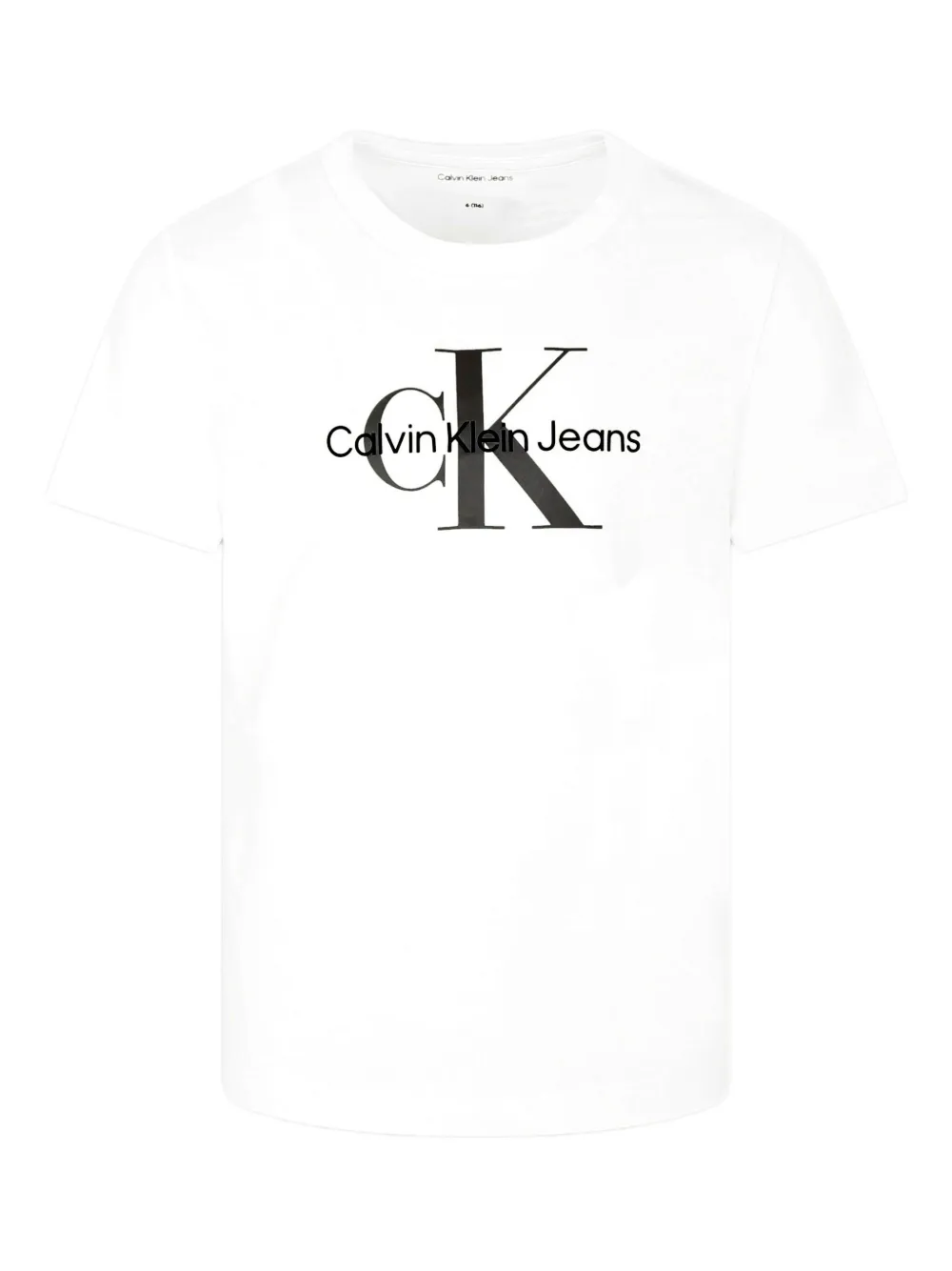 Calvin Klein Kids T-shirt met logoprint Wit