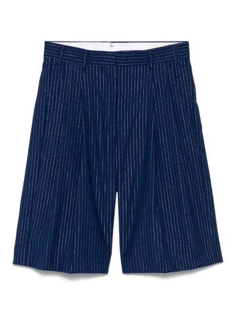 A Paper Kid shorts con estampado de rayas diplomáticas