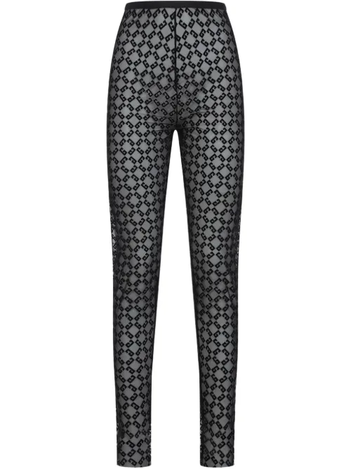 Legging à design monogrammé - Givenchy - Modalova