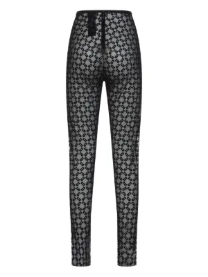 【関税込み】givenchy LACE CHANDELIER LEGGINGS Givenchy Chandelier Lace Leggings | Black | FARFETCH