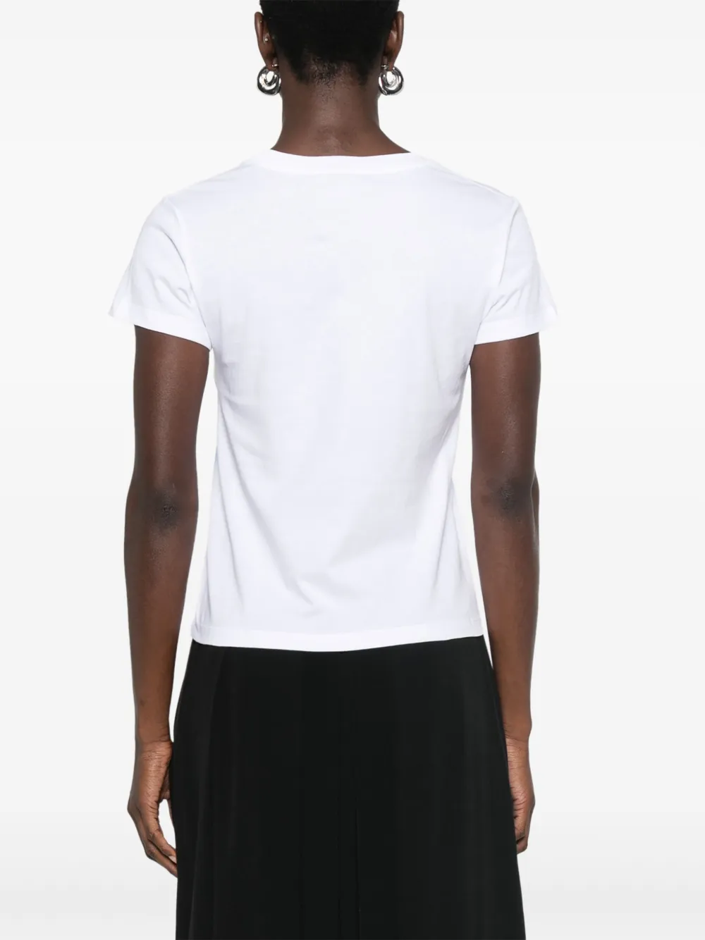 Stella McCartney T-shirt met vogelprint Wit
