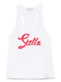 Stella McCartney Stella-print tank top - White