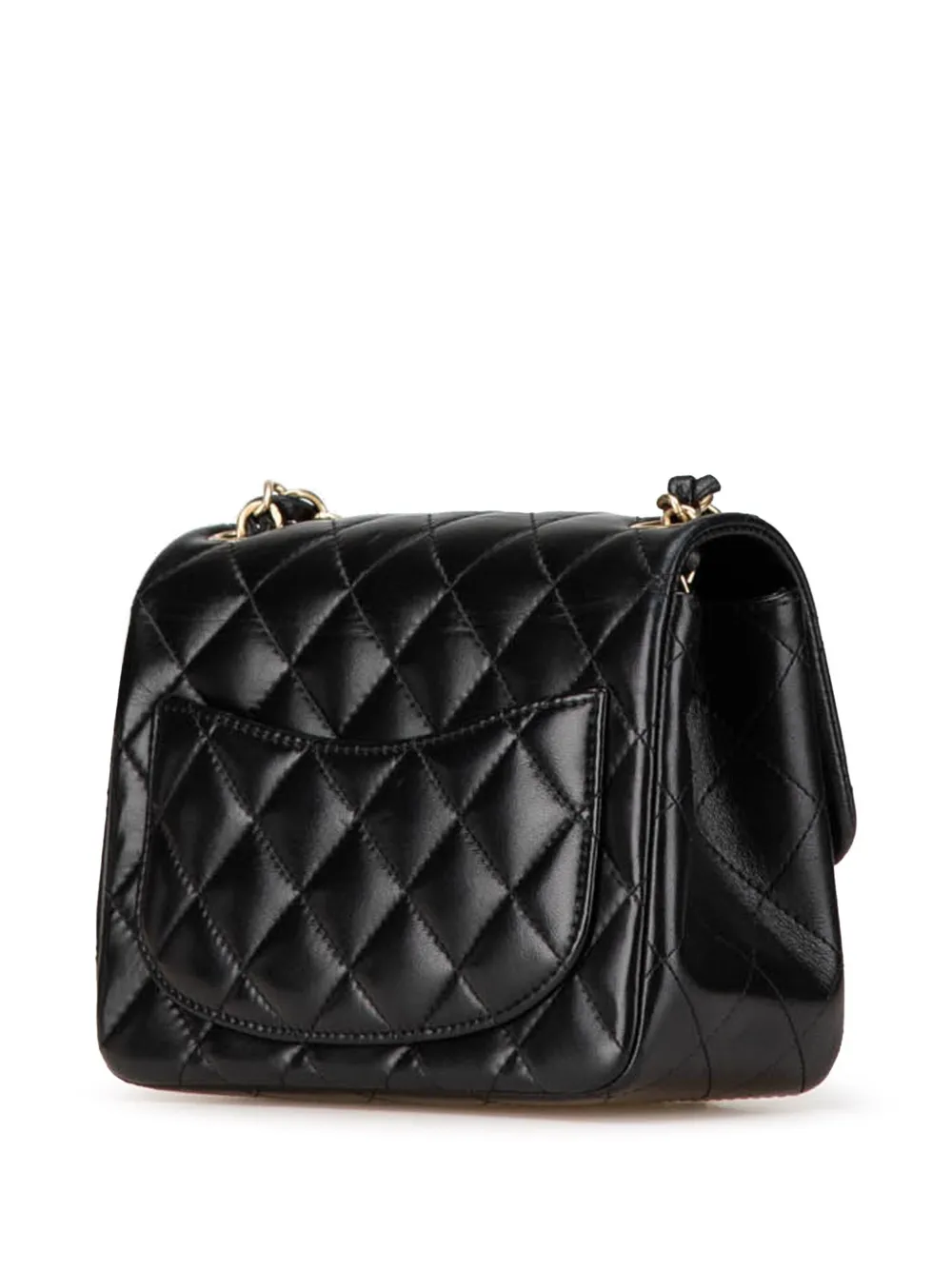 CHANEL Pre-Owned bolsa crossbody Mini Square Classic Lambskin Single Flap 2013-2014 | Estilos de archivo | Image 2