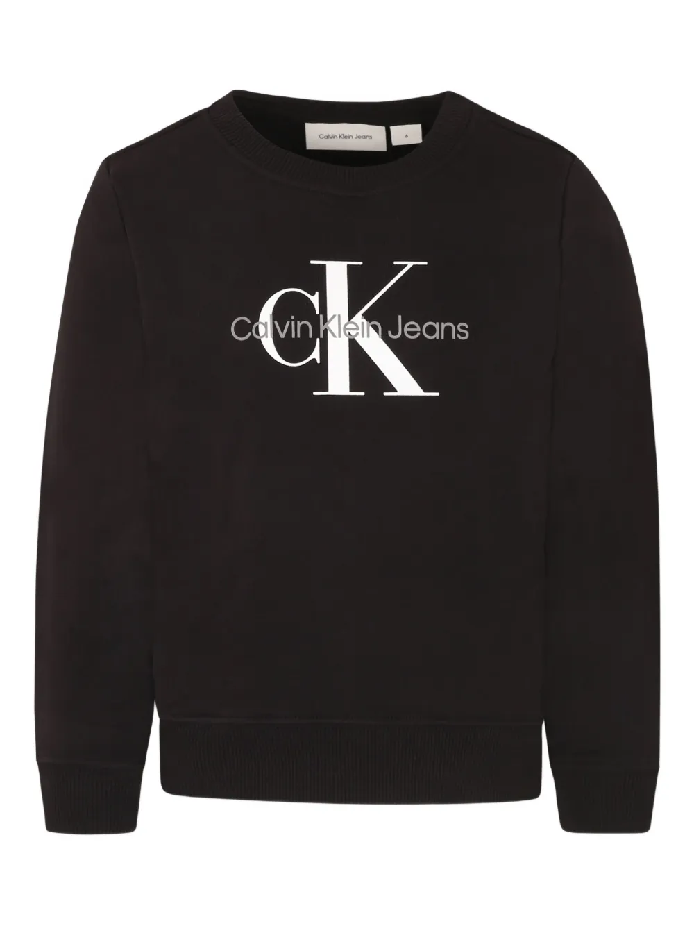 Calvin Klein Kids sudadera con logo estampado | negro | Image 1