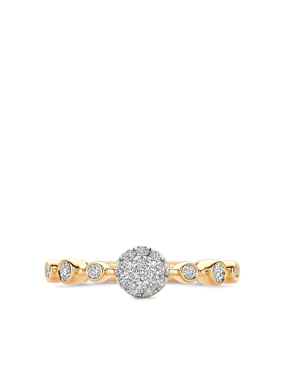 Tirisi 18kt yellow gold Venice Exclusive diamond ring