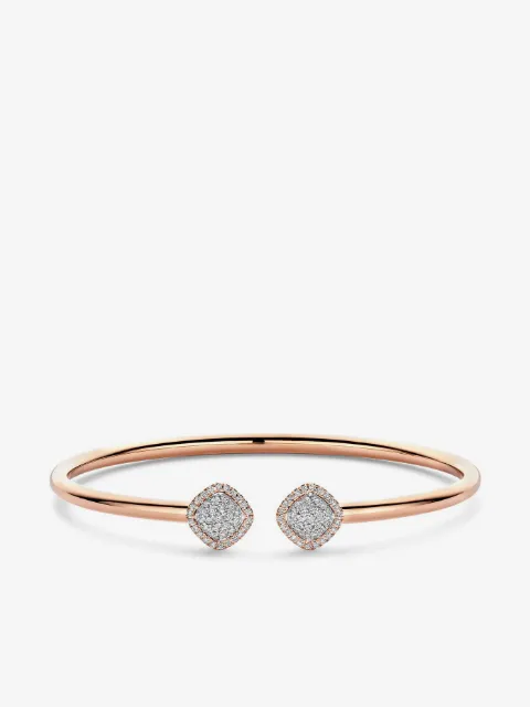 Tirisi 18kt rose gold Milano Sweeties diamond bangle