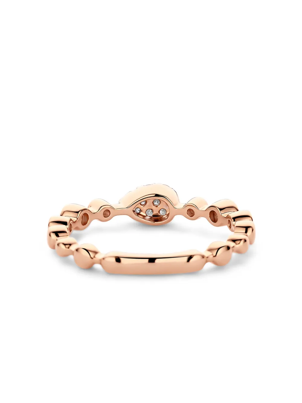 Tirisi Anello Venice Exclusive in oro rosa 18 carati con diamanti | Alta gioielleria | Image 4
