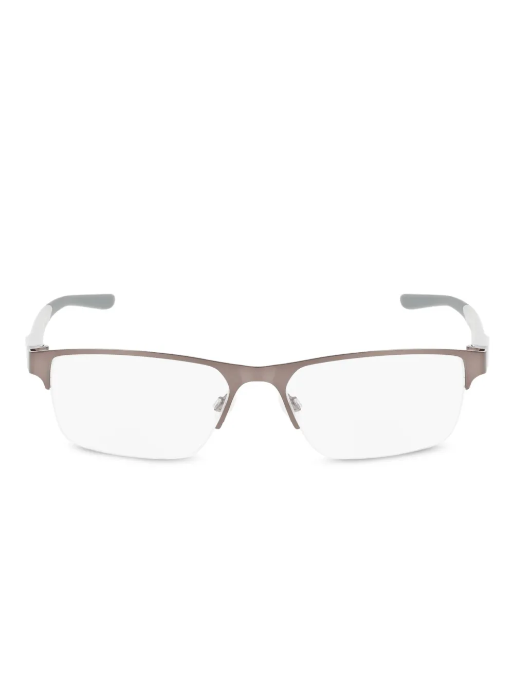 Nike rectangle-frame glasses | Grey | Image 1