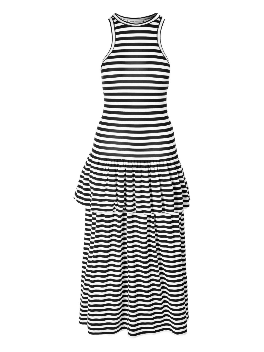 Ioana Ciolacu Galleon maxi-jurk Blauw