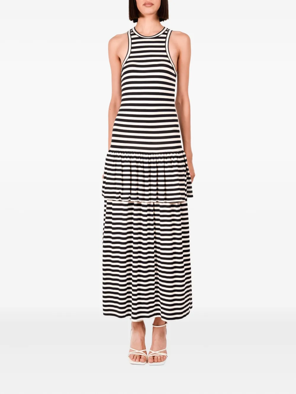 Ioana Ciolacu Galleon maxi-jurk Blauw