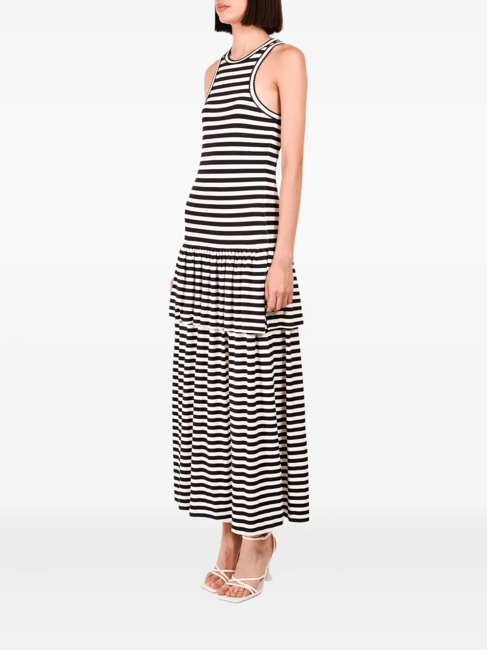 Ioana Ciolacu Galleon maxi-jurk Blauw