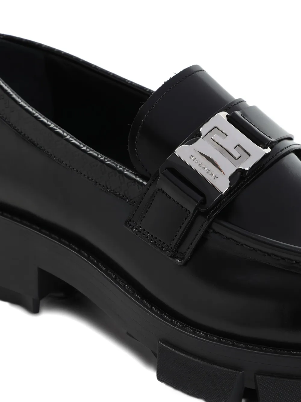 Givenchy Push On Loafers In Black