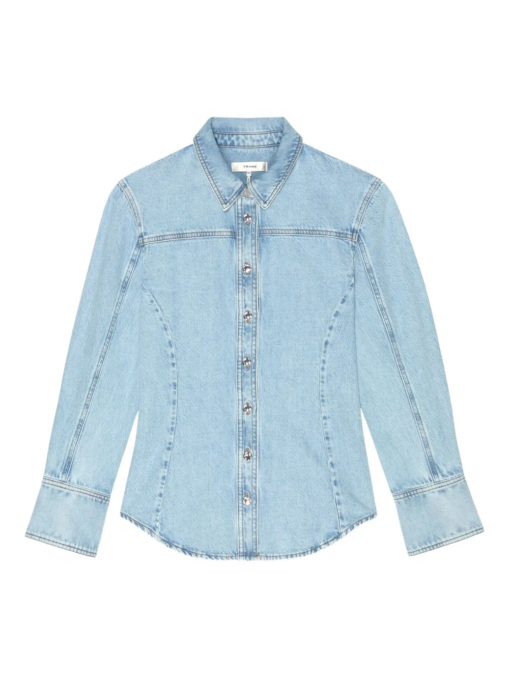 FRAME Button-down blouse Blauw