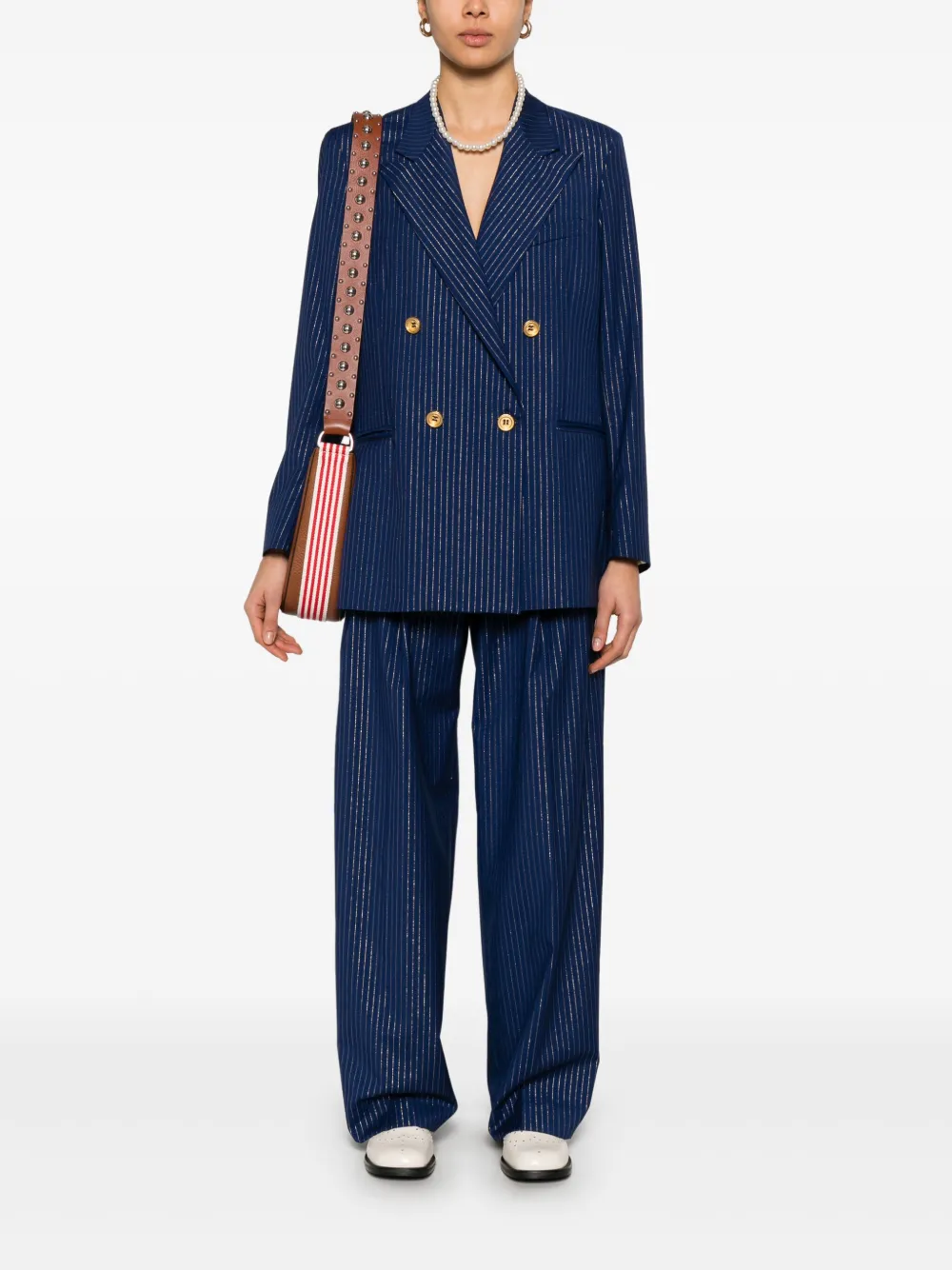 A Paper Kid pinstriped blazer | Blazers | Image 2