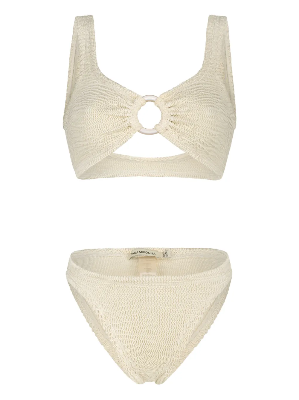 PARAMIDONNA Irina Bikini Set Neutrals FARFETCH UK PARAMIDONNA Irina Bikini Set Neutrals FARFETCH UK