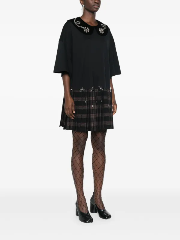 (K08268) CHOPOVA LOWENA Saltos ミニキルトドレス Saltos Mini Kilt Dress – Chopova Lowena