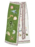 ALEMAIS Bath House midi skirt - Green